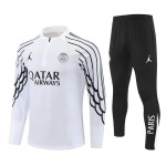 Paris Saint-Germain Sweatshirt Za Trening Četvrt-Zip 2025-26 Bijela